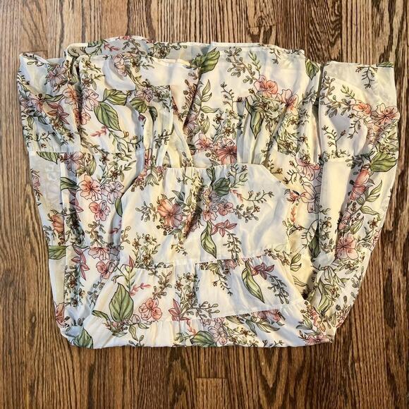 White floral dress forever 21 - Picture 2 of 6